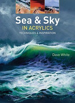 portada Sea & sky in Acrylics: Techniques & Inspiration (en Inglés)