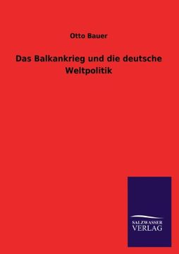 portada Das Balkankrieg Und Die Deutsche Weltpolitik