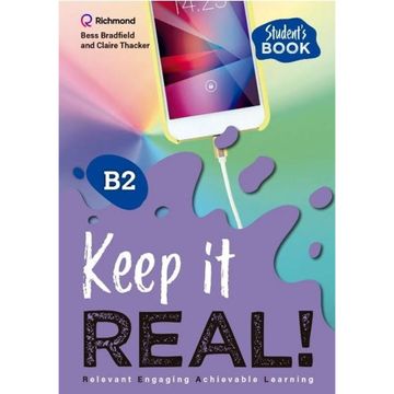portada KEEP IT REAL ! B2 - STUDENT'S BOOK