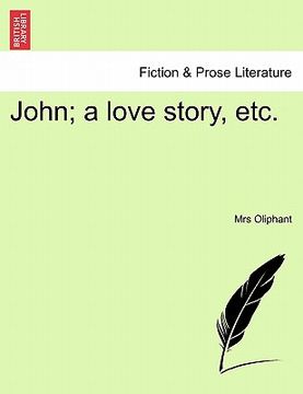 portada john; a love story, etc. (en Inglés)