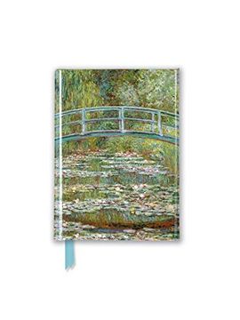 portada Claude Monet: Bridge Over a Pond of Water-Lilies (Foiled Pocket Journal) (Flame Tree Pocket Nots) (in English)