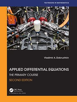 portada Applied Differential Equations: The Primary Course (en Inglés)