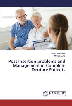 portada Post Insertion problems and Management in Complete Denture Patients