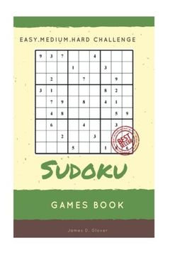 portada Sudoku Games Book: Easy, Medium,Hard Handheld Puzzle, Large Print, 1 Game per Page, All Age, Adults: Volume 1