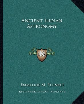 portada ancient indian astronomy (en Inglés)