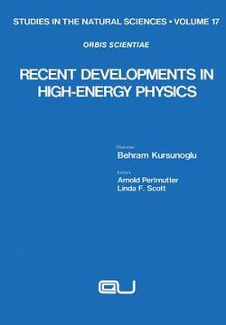 portada Recent Developments in High-Energy Physics (en Inglés)