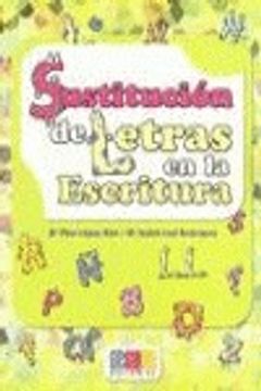 portada Sustitución de Letras en la Escritura (in Spanish)
