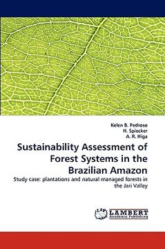 portada sustainability assessment of forest systems in the brazilian amazon (en Inglés)