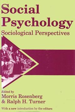 portada social psychology: sociological perspectives (en Inglés)