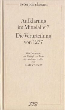 portada Aufklärung im Mittelalter? Die Verurteilung von 1277 (in German)
