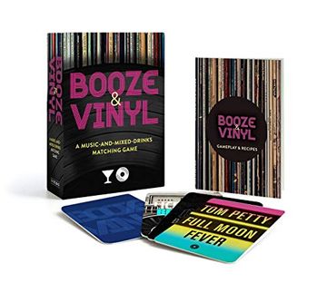 portada Booze & Vinyl: A Music-And-Mixed-Drinks Matching Game (en Inglés)