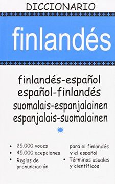 portada Diccionario Finlandes-Español / Español-Finlandes