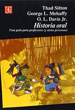 portada Historia Oral: Una Guía Para Profesores (in Spanish)