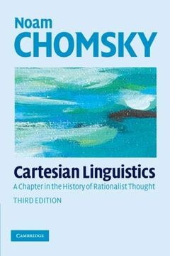 portada Cartesian Linguistics 3rd Edition Paperback: A Chapter in the History of Rationalist Thought (in English)