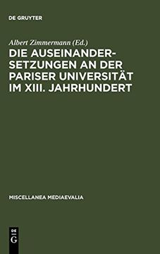 portada Die Auseinandersetzungen an der Pariser Universitat im Xiii. Jahrhundert (in German)