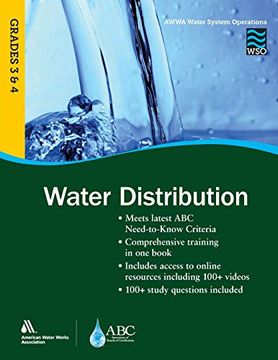 portada Wso Water Distribution, Grades 3 & 4 (Awwa'S Water System Operations) 