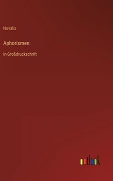 portada Aphorismen: in Großdruckschrift (en Alemán)