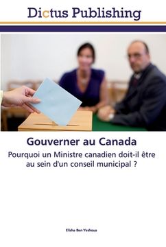 portada Gouverner au Canada
