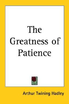 portada the greatness of patience (en Inglés)