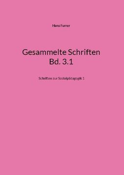 portada Gesammelte Schriften bd. 3. 1 (in German)