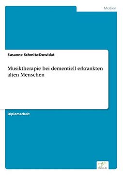 portada Musiktherapie bei dementiell erkrankten alten Menschen (German Edition)