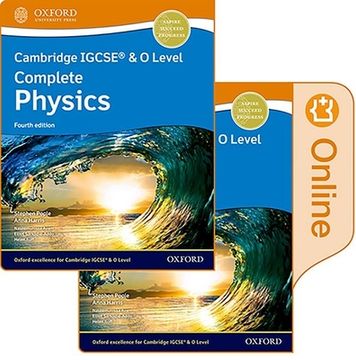 portada Cambridge Igcse and O Level Complete Physics 4th Edition: Enhanced Online Student Book Pack Fourth Edition Set