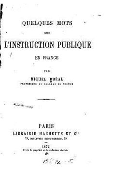 portada Quelques Mots sur l'Instruction Publique en France (in French)