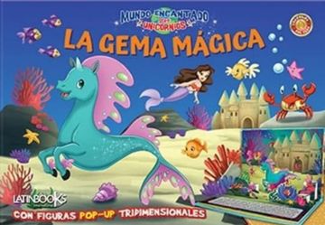 portada UNICORNIOS POP UP LA GEMA MAGICA (in Spanish)