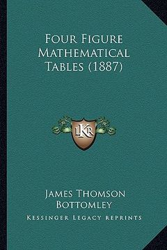 portada four figure mathematical tables (1887) (in English)