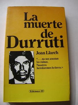 portada La Muerte de Durruti