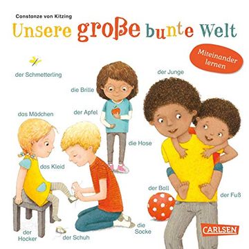 portada Unsere Große Bunte Welt: Ein Miteinander-Lernen-Buch (en Alemán)