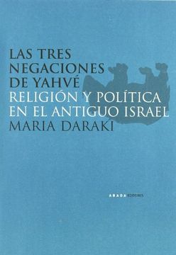 portada Tres Negaciones de Yahve Religion (Lecturas de Religión)