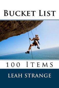 portada Bucket List: 100 Items (in English)