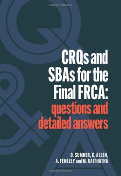 portada Crqs and Sbas for the Final Frca: Questions and Detailed Answers (en Inglés)