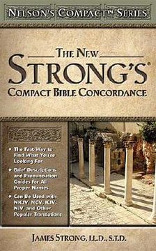 portada Nelson's Compact Series: Compact Bible Concordance (in English)