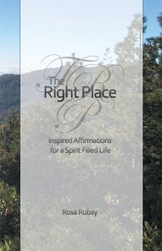portada The Right Place: Inspired Affirmations for a Spirit-Filled Life 