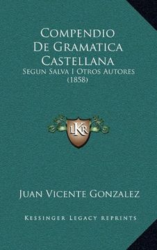 portada Compendio de Gramatica Castellana: Segun Salva i Otros Autores (1858)