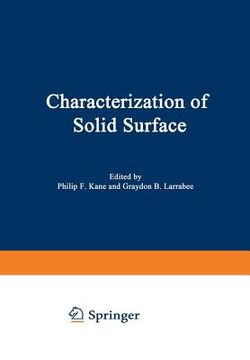 portada Characterization of Solid Surfaces (en Inglés)