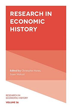 portada Research in Economic History (Research in Economic History, 36) (en Inglés)