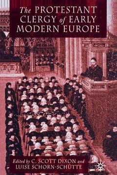 portada The Protestant Clergy of Early Modern Europe (en Inglés)