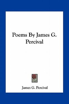 portada poems by james g. percival (en Inglés)