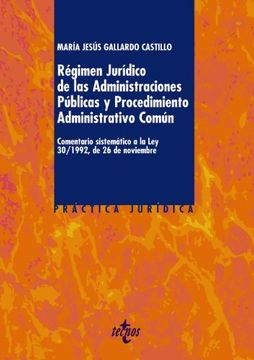 regimen juridico administraciones publicas procedimiento