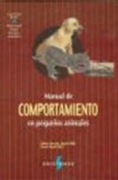 portada Manual de Comportamiento en Pequeños Animales (in Spanish)