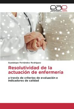 portada Resolutividad de la Actuación de Enfermería (in Spanish)