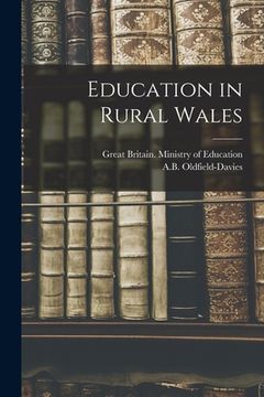 portada Education in Rural Wales (en Inglés)