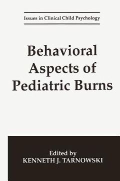 portada Behavioral Aspects of Pediatric Burns