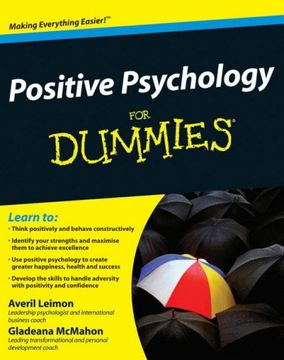 portada positive psychology for dummies (in English)