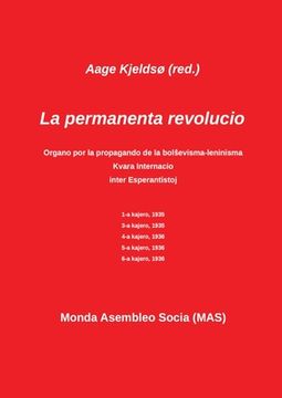 portada La permanente revolucio: La sola teoria marksisma organo en Esperanto (en Esperanto)