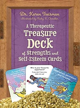 portada A Therapeutic Treasure Deck of Strengths and Self-Esteem Cards (Therapeutic Treasures Collection)
