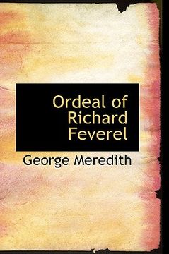 portada ordeal of richard feverel (in English)